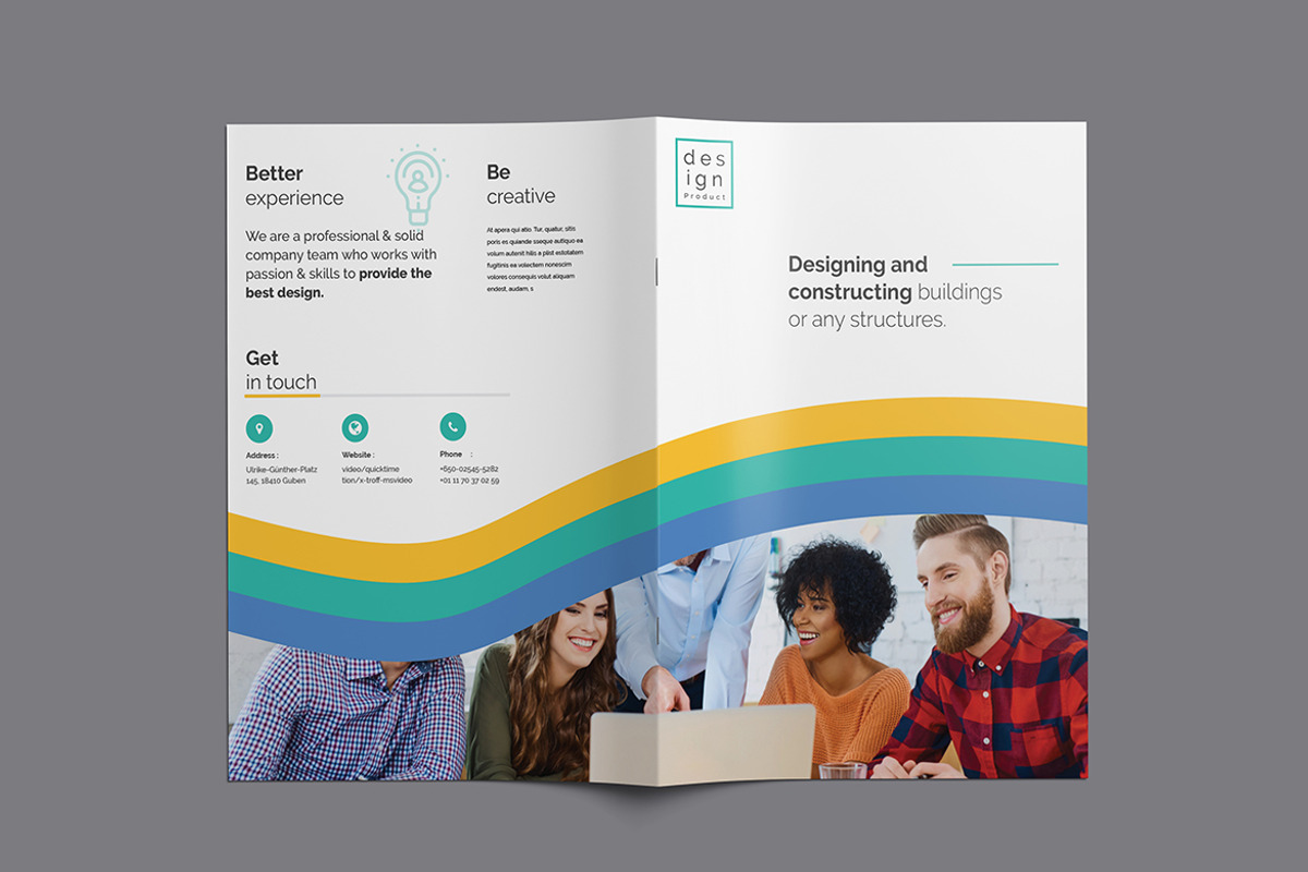 Bi Fold Multipurpose Brochure, a Brochure Template by Addaxx (Photo 3 of 3)