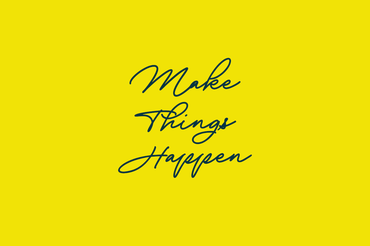 Thread Starter | A Monoline Script, a Script Font by Colllab Studio (Photo 2 of 12)