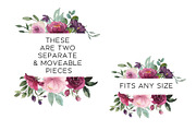 Large Set Blush & Burgundy Florals, an Illustration by Graphic Blue Bird (Thumbnail 8 of 11)