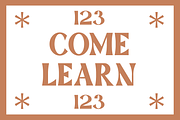 Sabar Dzikir Display Font, a Serif Font by Maryamtype Studio (Thumbnail 4 of 15)