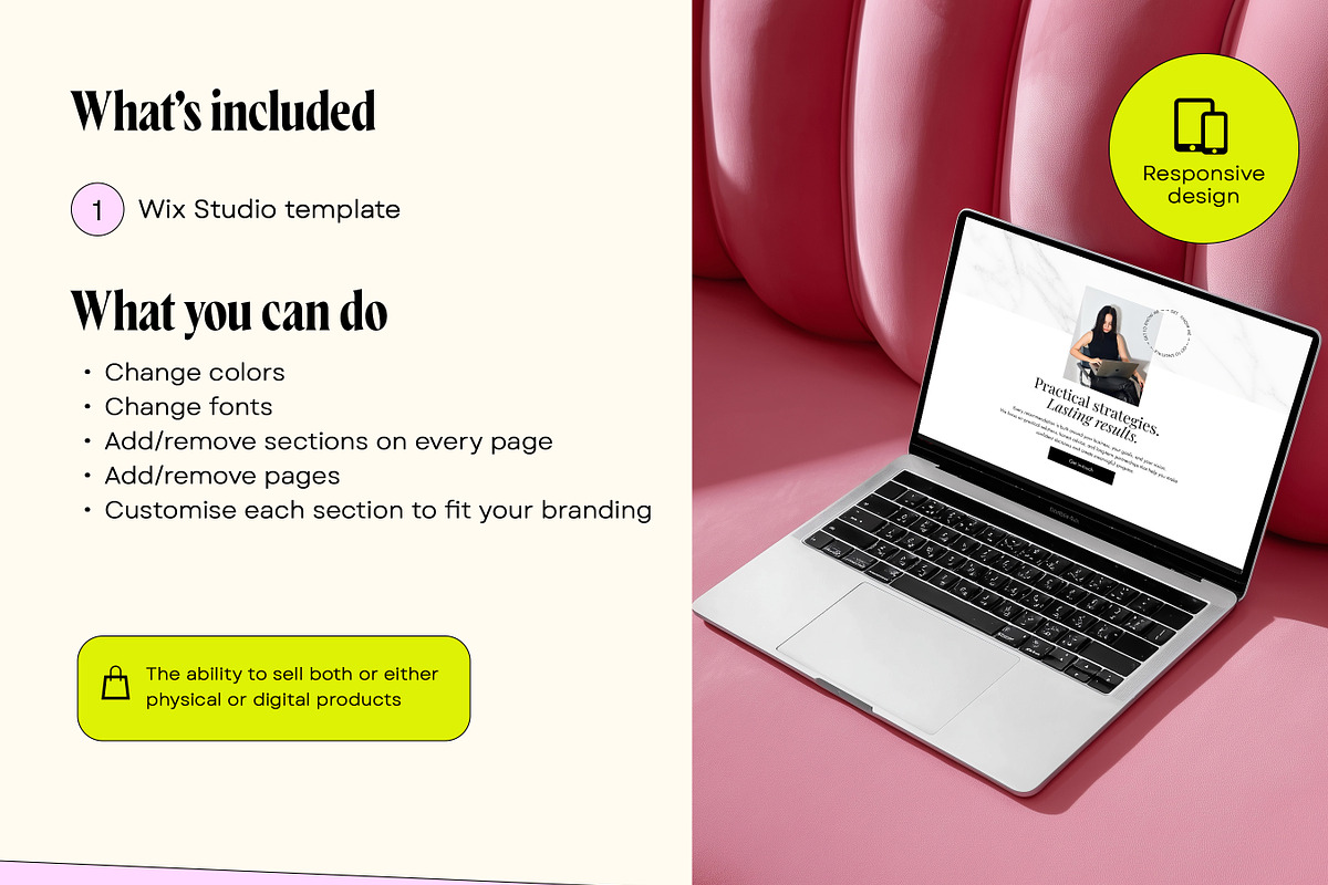 Luxury Website Consultant Coaches, a Wix Template by Template Twist Shop (Photo 5 of 9)