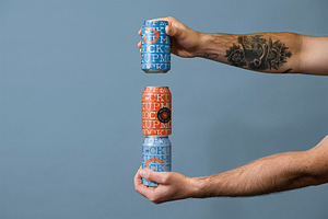 Everdays Can Scene Mockup 04, a Cups & Container Mockup by mockstar