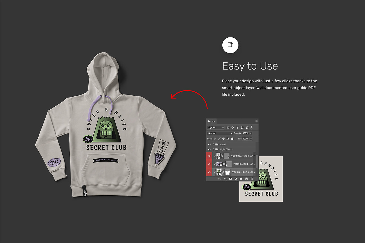 Apparel Mockups - Scene Creator, a Shirt Mockup by Mr.Mockup™ (Photo 5 of 16)