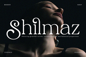 Shilmaz – Elegant Modern Serif Font, a Font by roomspace creative lab
