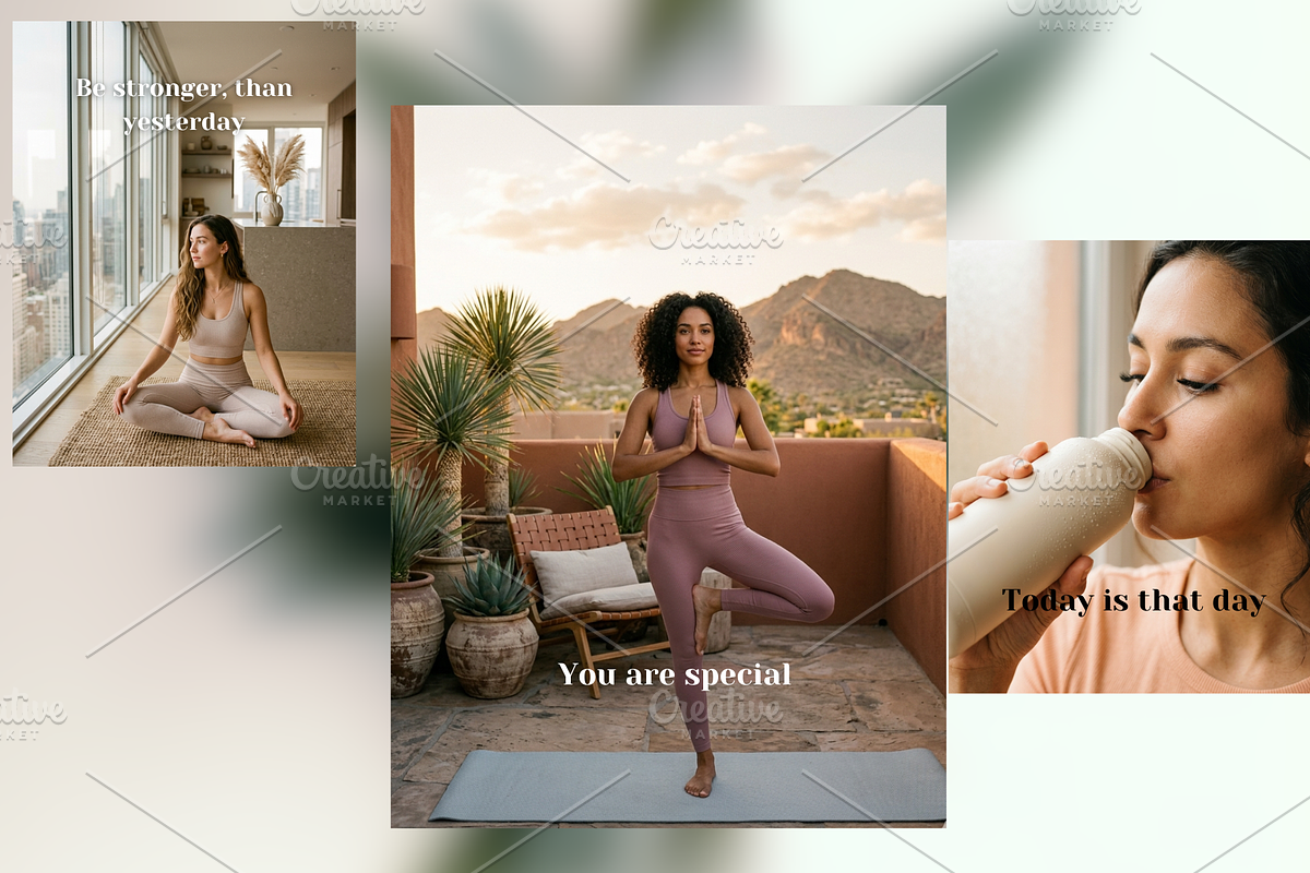 Yoga Style Stock Images –Wellness, a Beauty & Fashion Photo by MarkoPresets (Photo 9 of 11)