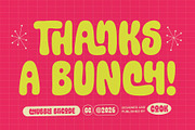 Chubble Bricode, a Sans Serif Font by graphicook (Thumbnail 10 of 10)