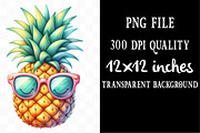 Cute Summer Tropical Clipart, an Illustration by Designking (Thumbnail 4 of 4)