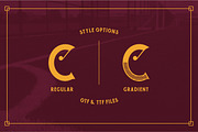 El Capitano Typeface, a Font by Dega Syukurilah (Thumbnail 2 of 5)