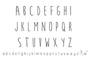 Bebekvi TTF hand written typeface, a Font by KVIO (Thumbnail 2 of 4)