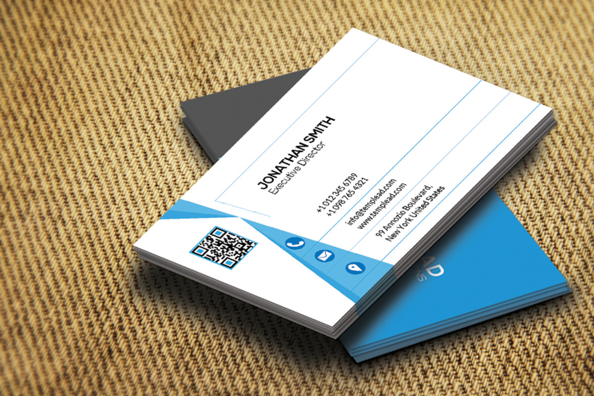 Corporate Business Card SE0328, a Card Template by annozio (Photo 2 of 3)