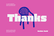 Boldet - Bold Font, a Sans Serif Font by limitype (Thumbnail 12 of 13)
