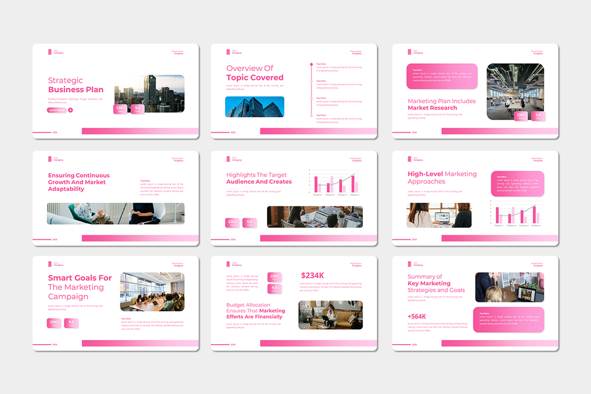 Strategic Business Plan - Keynote, a Presentation Template by Iqsiart Studio (Photo 2 of 3)