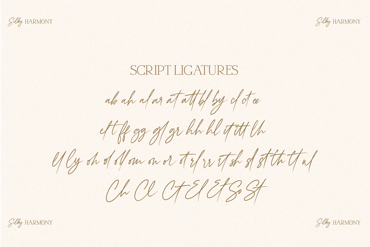 Silky Harmony, a Handwritten Font by Prestige Artsy Studio (Photo 12 of 12)