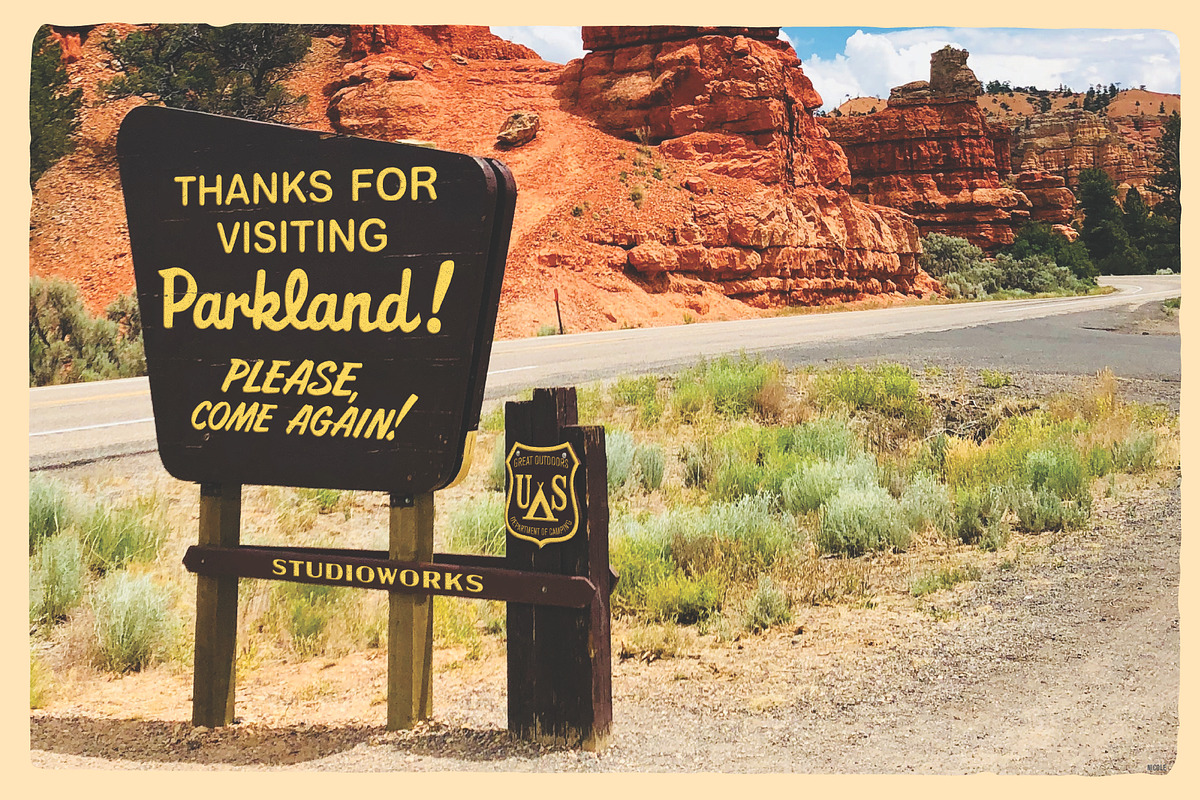 Parkland Type Pack | Retro Outdoors!, a Script Font by StudioWorks (Photo 11 of 11)