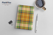 #89 Plaid Pattern in Nature Green, a Pattern Graphic by Plaid4You (Thumbnail 4 of 9)
