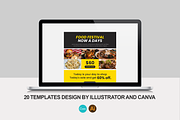 Food Email Marketing Canva Template, a Templates & Theme by Waliullah Solutions (Thumbnail 4 of 7)