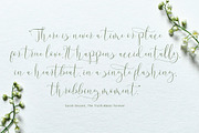 Wamoly - Luxury Script, a Script Font by tebaltipislab (Thumbnail 4 of 10)