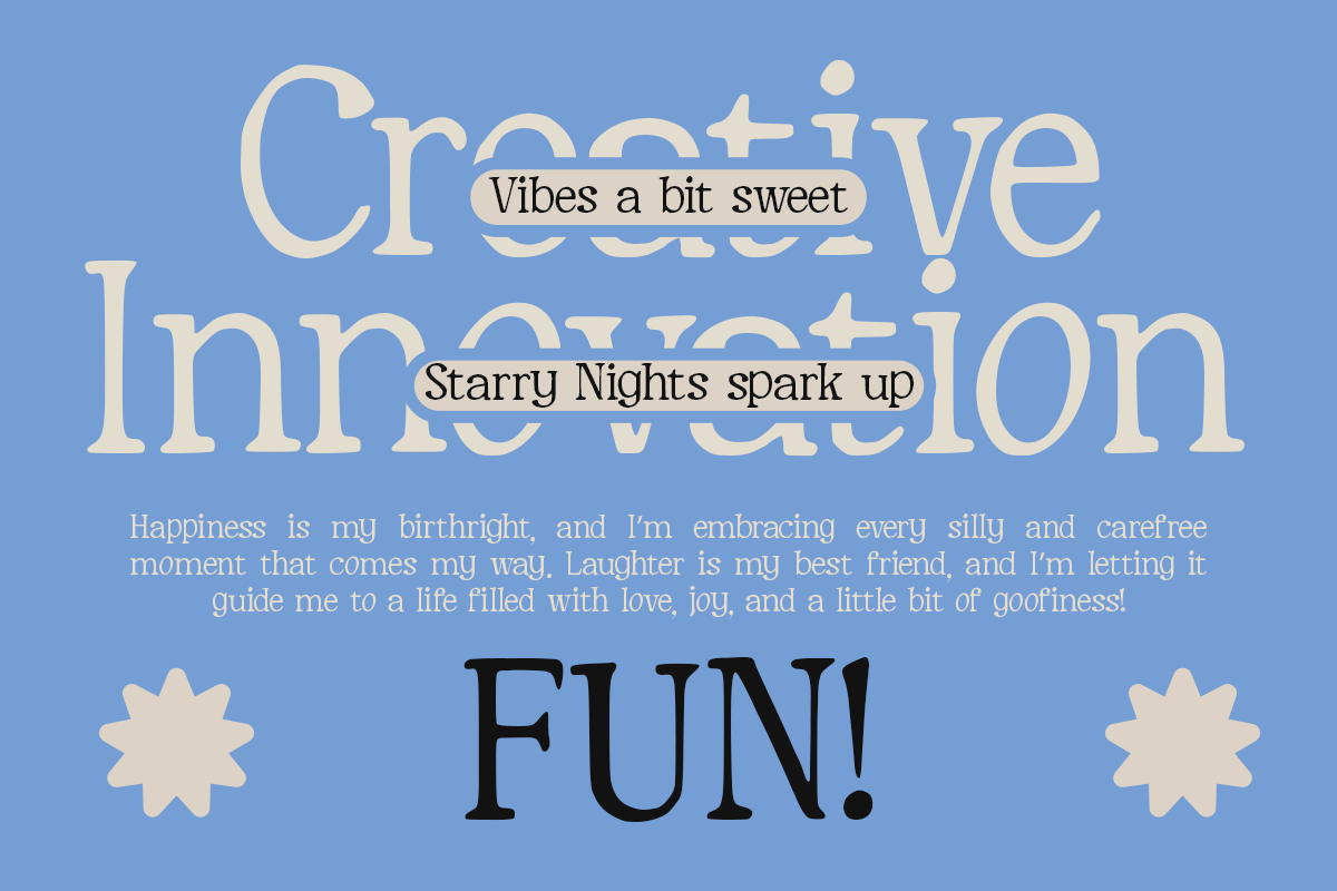 Soreille - Soulful Serif Font, a Serif Font by Pandeka Studio (Photo 2 of 9)