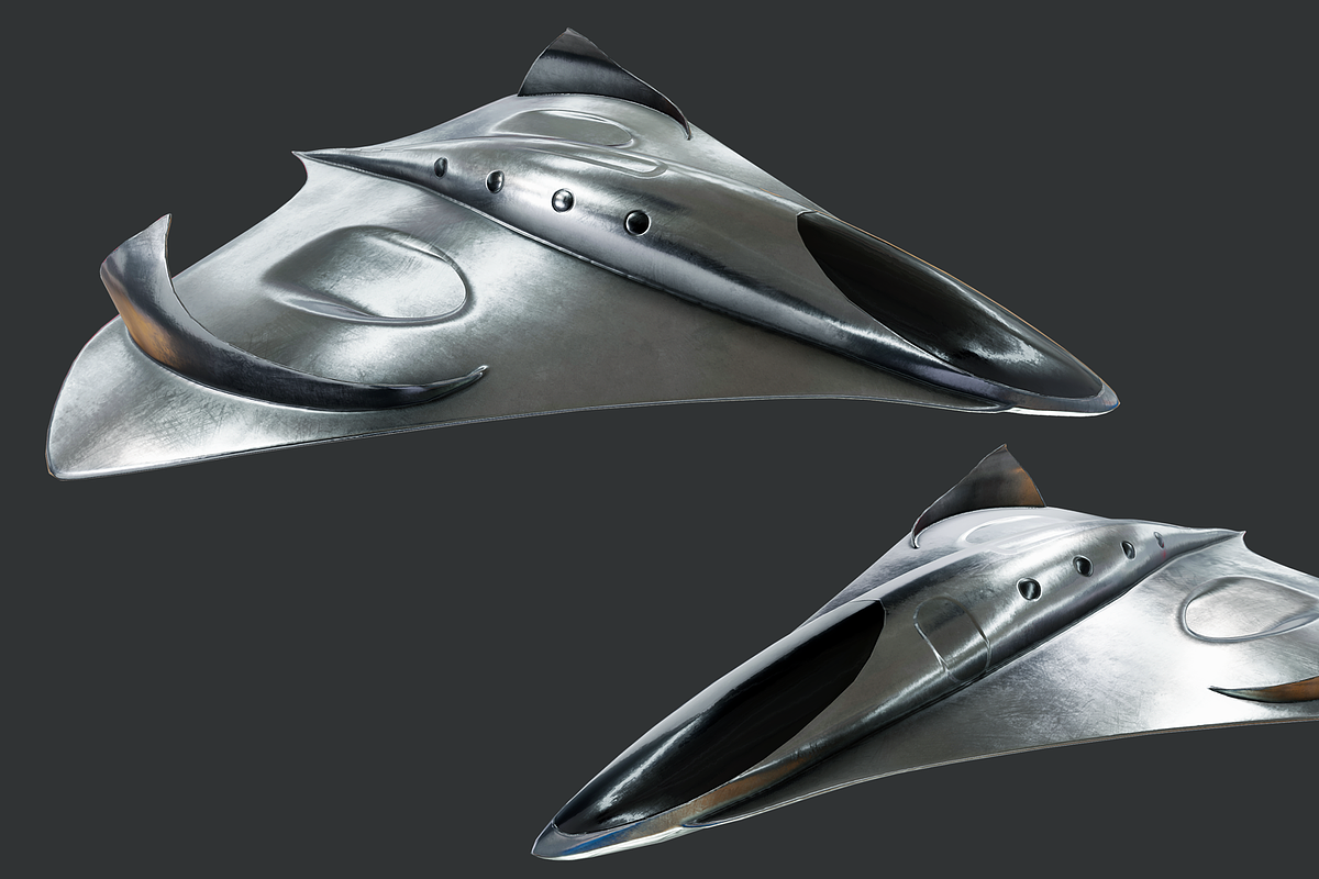 The Roswell UFO PBR, a Cars & Vehicle 3D Model by GamePoly (Photo 1 of 6)