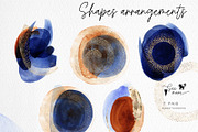 Watercolor Floral Bundle, a Texture Illustration by ollalya (Thumbnail 92 of 112)