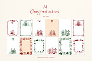Whimsical Set Cozy Christmas p.2, a Seasonal Illustration by ViktoriyaD (Thumbnail 18 of 25)