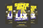 Football Flyer Template, a Flyer Template by Hotpin (Thumbnail 1 of 3)
