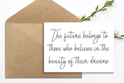 Rainday | Script Font, a Handwritten Font by Scratchones (Thumbnail 5 of 9)