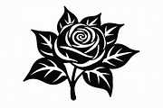 Rose Black Silhouette Decorative, an Illustration by Amazin_art (Thumbnail 16 of 31)