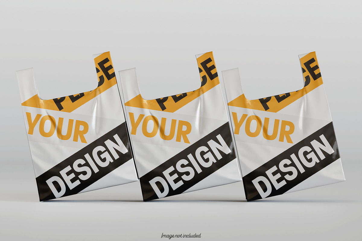 Plastic bag mockup bundles, a Packaging Mockup by Ambo Ampeng (Photo 16 of 19)