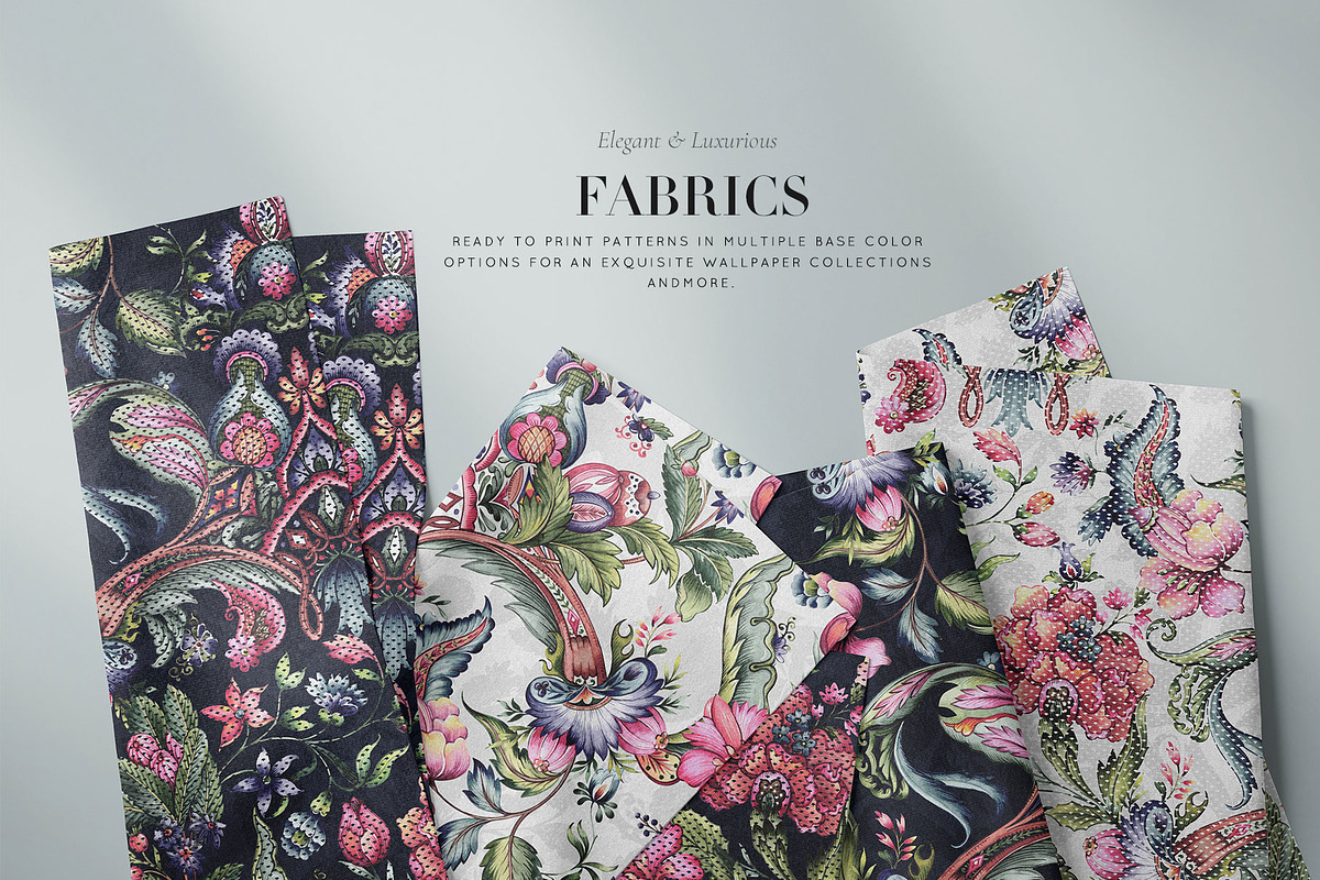 Ornate, Hand painted luxury designs!, a Pattern Graphic by Pink Linen (Photo 4 of 10)