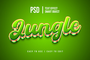 Jungle Green Text Effect