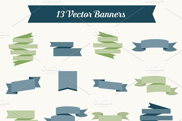 Vector Banner Pack preview 2