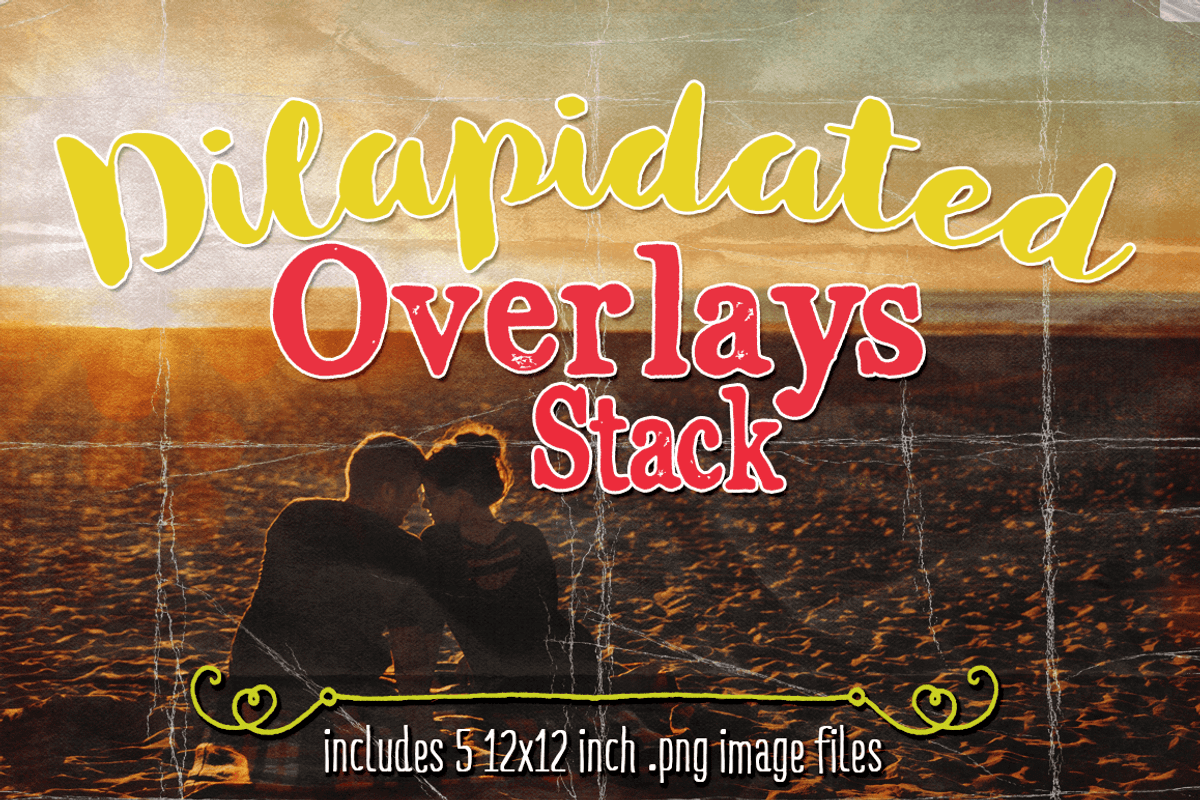 Dilapidated Textures Overlay Stack