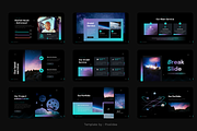 Space & Astronomy PowerPoint, a Presentation Template by Pixslides (Thumbnail 4 of 5)