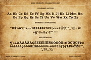 King Emirates Font, a Slab Serif Font by Creativetacos (Thumbnail 2 of 10)