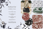 Orchid & Wildflower Seamless Vectors, a Pattern Graphic by Momosama Studio (Thumbnail 3 of 5)