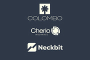 Geometric Logo Template Vol 6, a Solid Icon by Tekuni (Thumbnail 6 of 10)