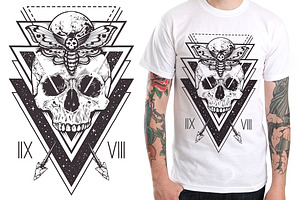 Skull Sacred Design II