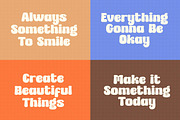 Flogie a Retro Display Font, a Sans Serif Font by Blankids Studio (Thumbnail 4 of 12)