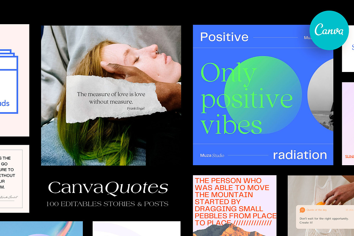 Quote Aesthetic for Instagram, a Social Media Template by The Muza (Photo 1 of 9)