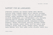 Fundatio Typeface, a Sans Serif Font by CuteDreamyDesign (Thumbnail 8 of 10)