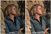 8 Portrait Film Look Presets, a Layer Style Add-On by ZedProMedia (Thumbnail 5 of 9)