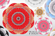 Asian girls and hand fans, a Person Illustration by Ekaterina Glazkova (Thumbnail 5 of 7)