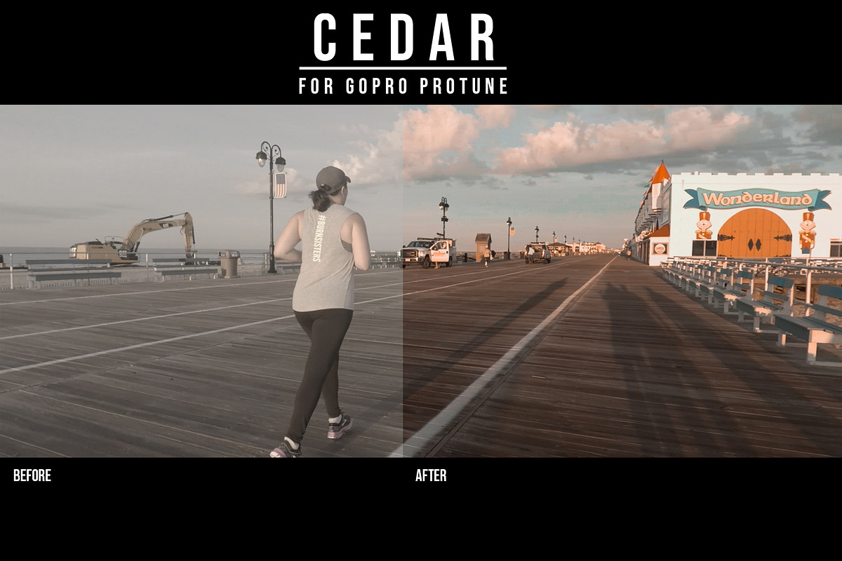 GoPro PROTUNE | CEDAR LUT PACK, a Layer Style Add-On by Josh Zaring Studios (Photo 10 of 12)