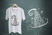 If the hat fits, you're a Witch SVG, an Object Graphic by Little Type Factory (Thumbnail 4 of 7)