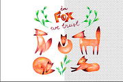 Foxes set, an Animal Illustration by Kotozoid (Thumbnail 2 of 2)