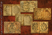 Old Mystic Pages, a Texture Illustration by Samiramay (Thumbnail 3 of 6)