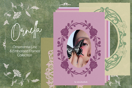 Ornamental Line & Embossed Frames