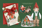 Nostalgic Christmas Illustrations, a Decorative Illustration by Feelsoul (Thumbnail 4 of 10)