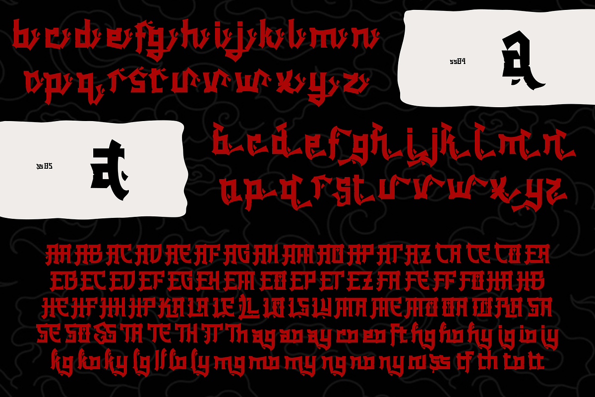 Miyukatsu - Oriental Japanese Font, a Font by TypeClassHeroes (Photo 13 of 15)